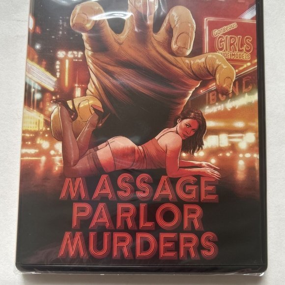 Vinegar Syndrome Massage Parlor Murders 4K UHD Blu-ray-Slipcover-xtra featur-NEW - Picture 4 of 5